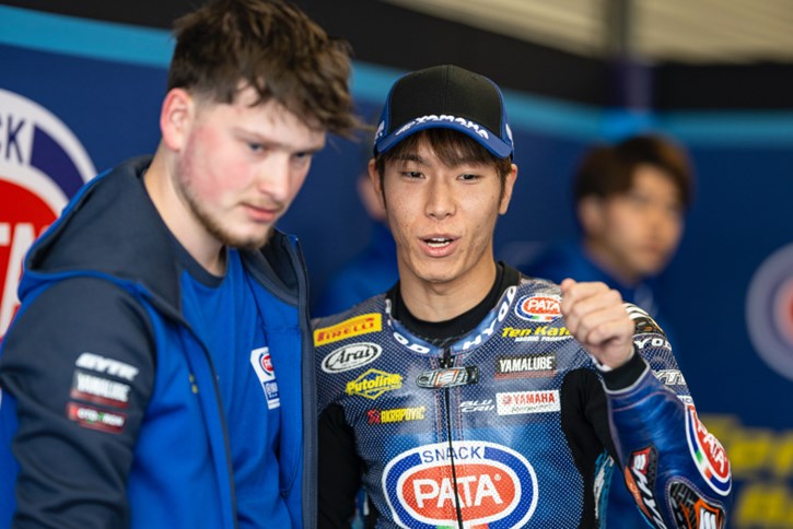 Ο Πρωταθλητής Ιαπωνίας Superbike 2024 Yuki Okamoto στάθηκε άτυχος
